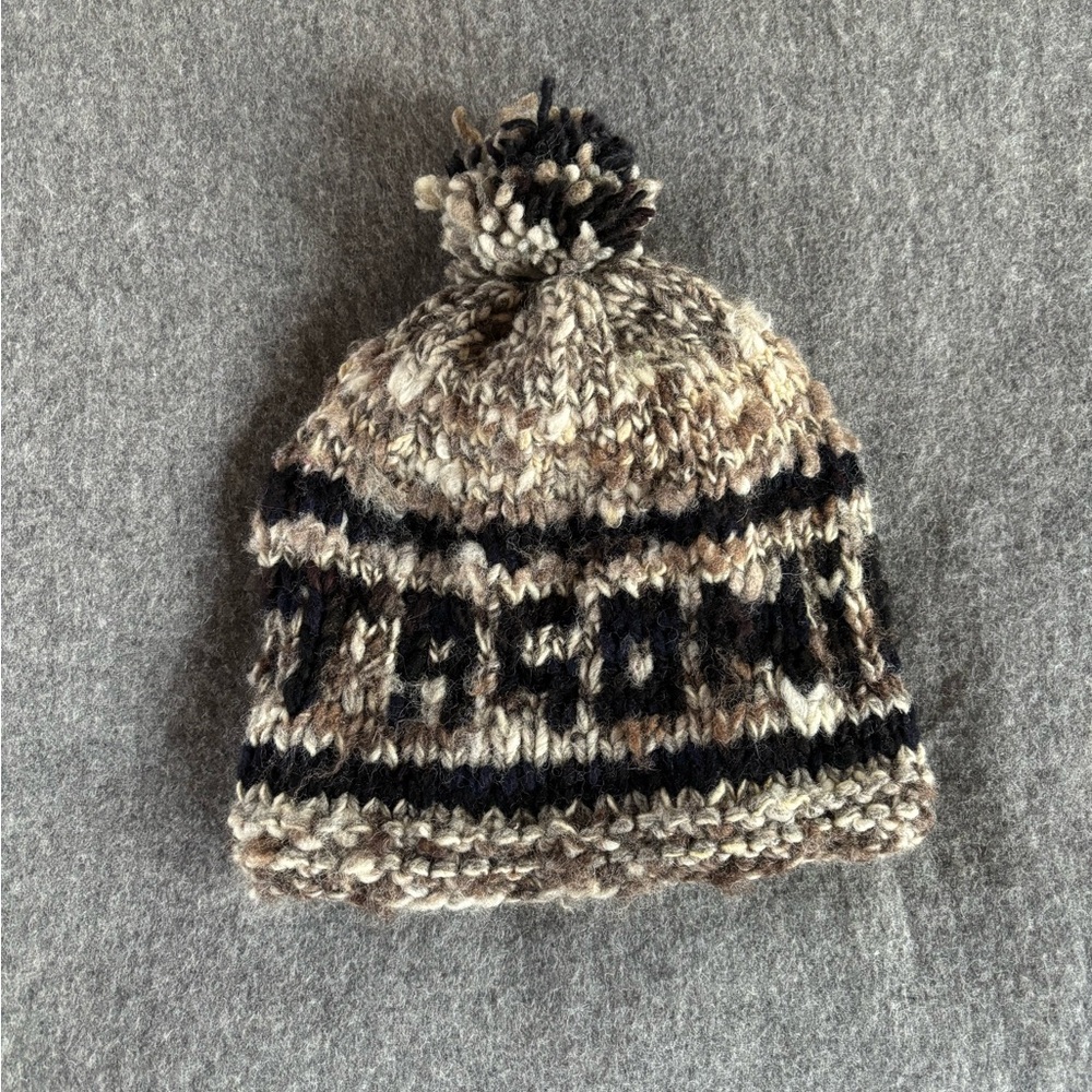 Hand Knit Wool Beanie